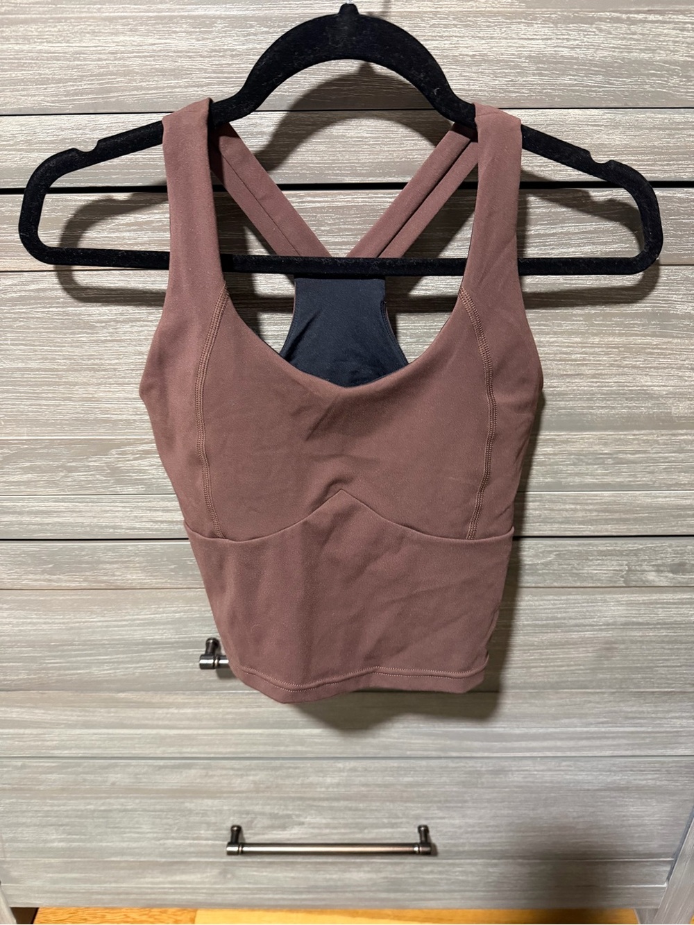Liaison the label contour crop size medium in mocha brown